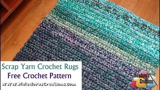 Diy Scrap Yarn Rug: Easy Crochet Tutorial With Step-by-step Photos!