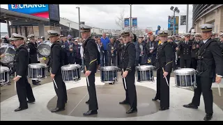 Army-Navy Drumline Battle 2021 (4K 60 fps)