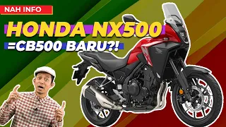 SEGALANYA TENTANG HONDA NX500 – PENGGANTI CB500X