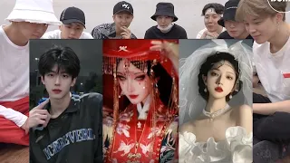 BTS REACTION Tiktok - tổng hợp những video triệu view của các soái tỷ douyin hay nhất