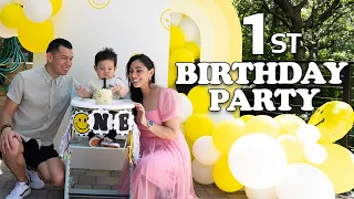 DIYing My Baby's 1st Birthday Party! - One Happy Dude