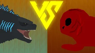 Godzilla VS. Red | Part One | Nes Godzilla Creepypasta | Stick Nodes