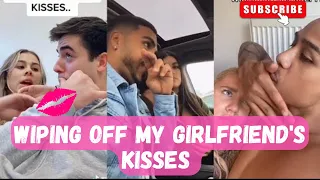 Wiping Off My Girlfriend's Kisses Her Reaction 2022 PART 1 | TikTok Compilation |