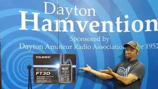 Yaesu FT3D First Look from Hamvention 2019