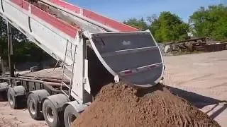 Raglan Slide Dump Trailer.