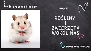 Przyroda klasa 4 [Lekcja 12 - Rośliny i zwierzęta wokół nas]