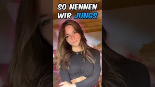 Wie Jungs genannt werden wollen #youtube #viral #comedy #subscribe #funny #tiktok #shorts #video