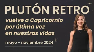 PLUTÓN VUELVE A CAPRICORNIO 2024 🪷 TRANSMUTAR ESTRUCTURAS CADUCAS💥 MORIR Y RENACER ❤️‍🔥 ALQUIMIA