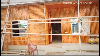 How to Bamboo Office Decoration ideas and Pu Golssy Oak Yelw Polish