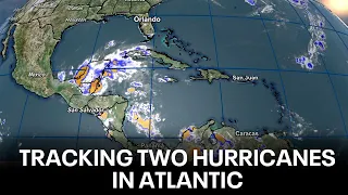 2 hurricanes form in the Atlantic - here's where they're headed