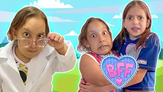 Histórias Engraçadas sobre Brincadeiras e Amizade com MC Divertida e Jessica |Funny Stories for Kids