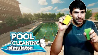 ЧИСТИМ БАССЕЙНЫ ► POOL CLEANING SIMULATOR #1