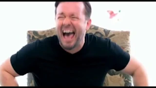 Karl Pilkington makes Ricky Gervais laugh hysterically 5