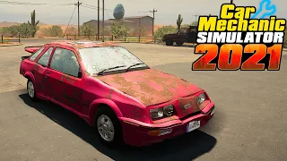 Реставрация Ford Sierra Cosworth - Car Mechanic Simulator 2021 #204