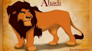 Lion King Ahadi and Uru tribute