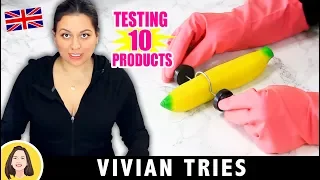 Dollar Store Haul Review - Vivian Tries London haul