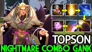 TOPSON [Invoker] Nightmare Combo Gank with New Set items Dota 2