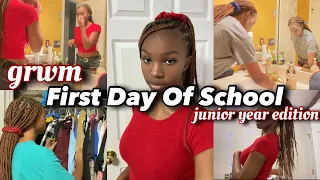 GRWM: FIRST DAY OF SCHOOL (JUNIOR YEAR EDITION) || Rowshaye
