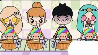 Quadruplets were separated at bith 👶💔 | Sad Story | Toca Life World | Toca Boca | Toca Story