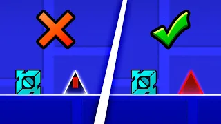 GEOMETRY DASH WITH IT'S ACTUAL DIFFICULTY