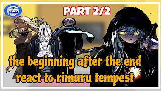 the beginning after the end react to rimuru | part 2/2 | | AU | | Gacha Reaction |ships:x2|