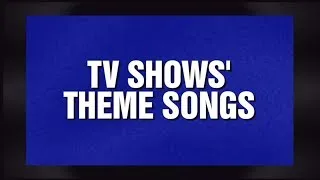 Alex Trebek Reciting TV Shows' Theme Song Lyrics - Jeopardy! 12.24.13