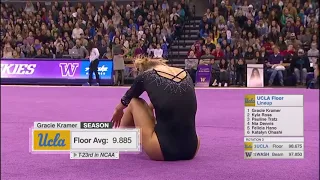 Gracie Kramer 2019 a Floor vs Washington 9.875