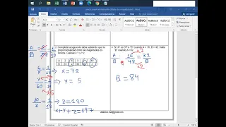 TEMA N°4 DE ARITMÉTICA 6° PRIMARIA: "MAGNITUDES DIRECTAMENTE PROPORCIONALES"