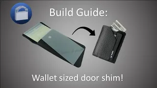 [20] DIY Wallet Sized Door Shims!