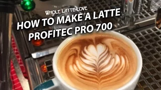 How to Make a Latte on a Profitec Pro 700 Espresso Machine