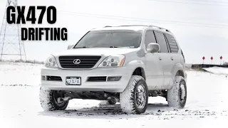 Thrashing my 300k Lexus GX470 | How Much Can It Take?! 2UZ Exhaust Drifting, Launch and J Turns