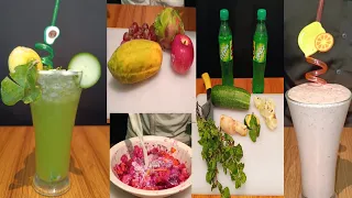 how to my 10 short video food🥭 and milk mixed🍉 juice milkshek🍏 recipe..