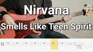 Nirvana - Smells Like Teen Spirit (Bass Cover) Tabs