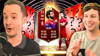 I PACKED 97 RED SALAH IN MY PLAYER PICKS, WOW!!!! - FIFA 19 Ultimate Team Fut Champions