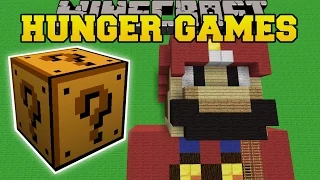 Minecraft: MINECRAFT YOUTUBERS ROOM HUNGER GAMES - Lucky Block Mod - Modded Mini-Game