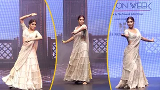 Shriya Saran's Elegant Dance Movements At The Bombay Fashion Week 2024