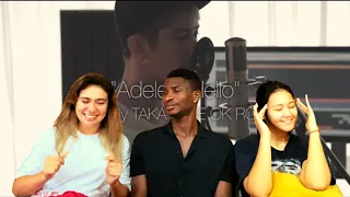 Adele - Hello (Cover by Taka from ONE OK ROCK) REACTION | THEIR FIRST TIME SEEING TAKA ONE OK ROCK