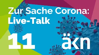 Zur Sache Corona: Live-Talk 15.06.2020 mit Professor Dr. Matthias Stoll
