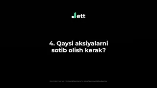 4. Qaysi aksiyalarni sotib olish kerak?