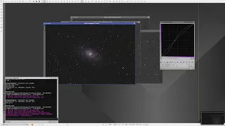 A Basic Mono RGB Combination using PixInsight