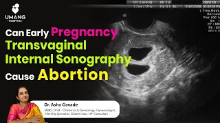 Can Early Pregnancy Transvaginal Internal Sonography Cause Abortion | Dr Asha Gavade| Umang Hospital