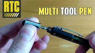 Multifunction STYLUS PEN for Touchscreens with Screwdriver and Leveler Tool