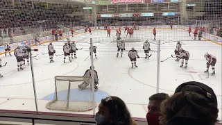 Generals@Petes pre-game warm up