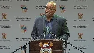 Zuma announces Nelson Mandela's funeral arrangements