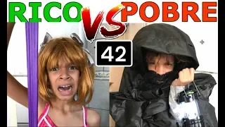 RICO VS POBRE FAZENDO AMOEBA / SLIME #42