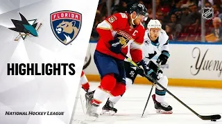 Флорида - Сан-Хосе / NHL Highlights | Sharks @ Panthers 12/08/19