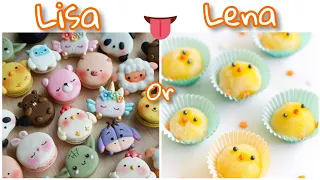 LISA OR LENA 💖 [ FOOD AND SWEETS ] Macaron or Mochi