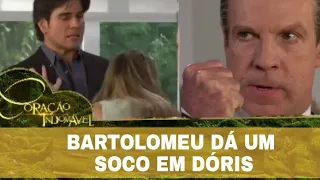 Coração indomável - Bartolomeu dá um soco em Dóris