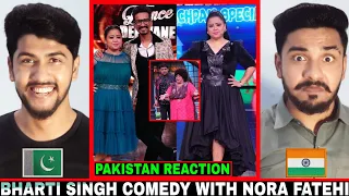 Bharti Singh Comedy With Nora Fatehi | Malaika Arora | Pakistan Reaction | Hashmi Reaction