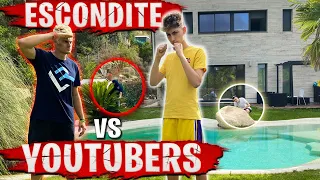 ESCONDITE PARKOUR vs YOUTUBERS (ARTA GAME y ATACK3000)😱 *FIVE HOUSE*